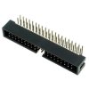 Wtyk IDC 40-stykowy kątowy do montażu na PCB, raster 2,54 mm ze złoconymi stykami, Z-WS40W