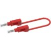 Electro PJP 2217/600V-CD1-100R Test Lead 1.00m Red Jack Plug 1pc