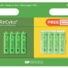 8 x akumulatorki R03/AAA GP ReCyko+ 950 Series 950mAh + box