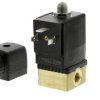 Zawór elektromagnetyczny 24 V DC Burkert 3-drogowy G 1/8 cala żeńskie 1/8cal NC