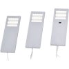 Paul Neuhaus 1121-95-3 HELENA LED Plinth Light Set 6W Warm White Aluminium