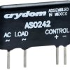 Solid state relay, 280 VAC, zero voltage switching, 4-10 VDC, 1.5 A, PCB mounting, ASO241