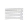 Finder 090.00.2 Label plate for Socket 90.02/90.03 white plastic 9x36mm