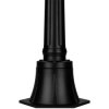 Lampa Ogrodowa Zewnętrzna E27 SŁUPEK LATARNIA 1m Czarna BELLIS LUMILED