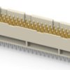 Male connector, type E, 160 pole, a-b-c-d-e, pitch 2.54 mm, solder pin, straight, gold-plated, 374472-E