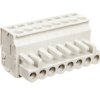 Gniazdo MCS-MIDI Classic kątowe 8-biegunowe jasnoszare raster 5mm...