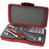 Teng T1436 Socket Set of 36 Metric 1/4in Drive