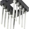TRU COMPONENTS 1371870 Podstawka pod układy scalone Wymiary siatki: 2.54 mm, 7.62 mm Ilość styków: 20 1 szt.