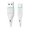 Kabel USB-A do USB-C 2.4A 1m biały Miccel