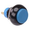 IPP3SAD1 Blue Momentary 12mm Push Button Switch Flat Actuator SPST IP67 APEM