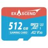 Karta SD MicroSD, 512 GB, Exascend Gaming Series