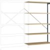 Manuflex RP1127.7016 Moduł rozszerzający do regału (S x W x G) 960 x 2250 x 300 mm podłoga drewniana