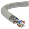 Kabel FTP kat.7 S/FTP 4x2x0,57 Dca jasnoszary LSOH Alantec /500m/