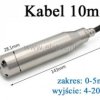 Hydrostatyczna sonda poziomu; 4-20mA 5m; kabel 10m