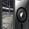 JT Berlin Pankow Hybrid MagSafe Futerał backcase Apple iPhone 16e czarny, przeźroczysty Ładowarka indukcyjna, Kompatybil