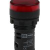 Kontrolka 24V ac/dc Czerwony RS PRO średnica wycięcia 22mm Montaż panelowy Śruba