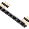 Pololu 8-Channel QTRX Sensor Array for Romi/TI-RSLK MAX (Through-Hole Pins Soldered)