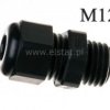 M12 dławnica bakielitowa czarna metryczna
