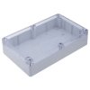 CamdenBoss 7200-218C Polycarbonate Case Clear Lid 222 x 146 x 55mm 7200 Series