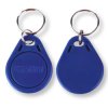 Niebieski brelok zbliżeniowy RFID 125kHz z numerem nieprogramowalny