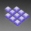 Adafruit Purple DSA Keycaps for MX Compatible Switches - 10 pack