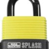 Kłódka Burg Wächter Splash 470 45 Yellow SB z zamkiem kluczykowym