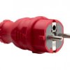 Wtyczka gumowa NOVA czerwona
