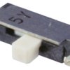 Przełącznik suwakowy, SPDT, montaż PCB, 50V dc, 300 mA przy 4 V DC, -20 → +70°C, Nidec Components