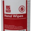Chusteczki RS PRO Czyszczenie ogólne Na mokro 80-szt. Chusteczki do rąk Kadź