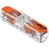 Szybkozłączka przelotowa uniwersalna LINKA/DRUT 2x 0,2-4mm2 WAGO 221-2411 (Paczka 60szt.)