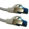 Kabel patchcord SFTP6A linka Cu 0,5m szary