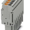 Plug, push-in connection, 0.14-4.0 mm², 7 pole, 24 A, 6 kV, gray, 3211286
