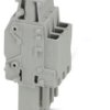 Plug, 3 pole, 0.14-4.0 mm², gray for space-saving potential distribution, 3045415