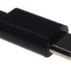 Wtyk USB-C 3.1 montowany montaż na kabel - czarny