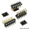 95278-101-A12 Connector 2 x 6 Pin Gold SMD FCIBESAN