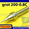 Grot 200-0.8C - ścięty 0,8mm