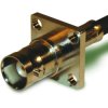 BNC flange socket 50 Ω, RG-58, RG-141, LMR-195, Belden 7806A, Belden 9311, crimp connection, straight, 112272