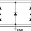 Dual 0.7-pF, 5.5-V, ±8-kV ESD protection diode with 5-A surge rating | DBZ | 3 | -40 to 85