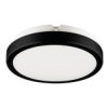 Plafon Vera 12W 4000K Czarny Ip65 Ekp0469 Eko-Light