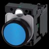 3SU1100-0AB50-1BA0 Push button, 1 NO, blue, round