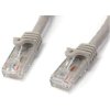 StarTech N6PATC2MGR 2m Grey Snagless Cat6 UTP Patch Cable - ETL Verified