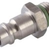 Adapter gwintowany prosty gwint – rura RS PRO 1/4 in Male rodzaj Męski Gwintowany, rura Stal 1/4in