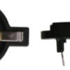 Battery holder for button cell Ø 20 mm, 1 cell, PCB mounting, 101