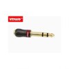 przejście Jack 6.3 wtyk stereo /3.5 gniazdo stereo TENEBRIS Vitalco HQ