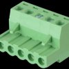 CTB9202/5 Plug-in screw terminal - 5-pin, RM 5 mm, 0°.