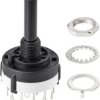 TRU COMPONENTS TC-9415604 SR26A4-4-3-R-29 Przełącznik obrotowy 250 V 150 mA 12 x 30 ° 1 szt.