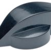 Pointer knob, 6 mm, plastic, black, Ø 23 mm, H 16 mm, A1321860