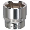 Sealey SP3824 Walldrive® Socket 24mm 3/8"sq Drive Fully Polished