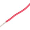 Przewód O Podwyższonej Odporności Pvc Czerwony, 100M 0,6 Mm 19/0,2 Mm, 250 V,...