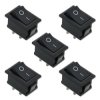 ON-OFF Mini Rocker Switches - 5-Pack